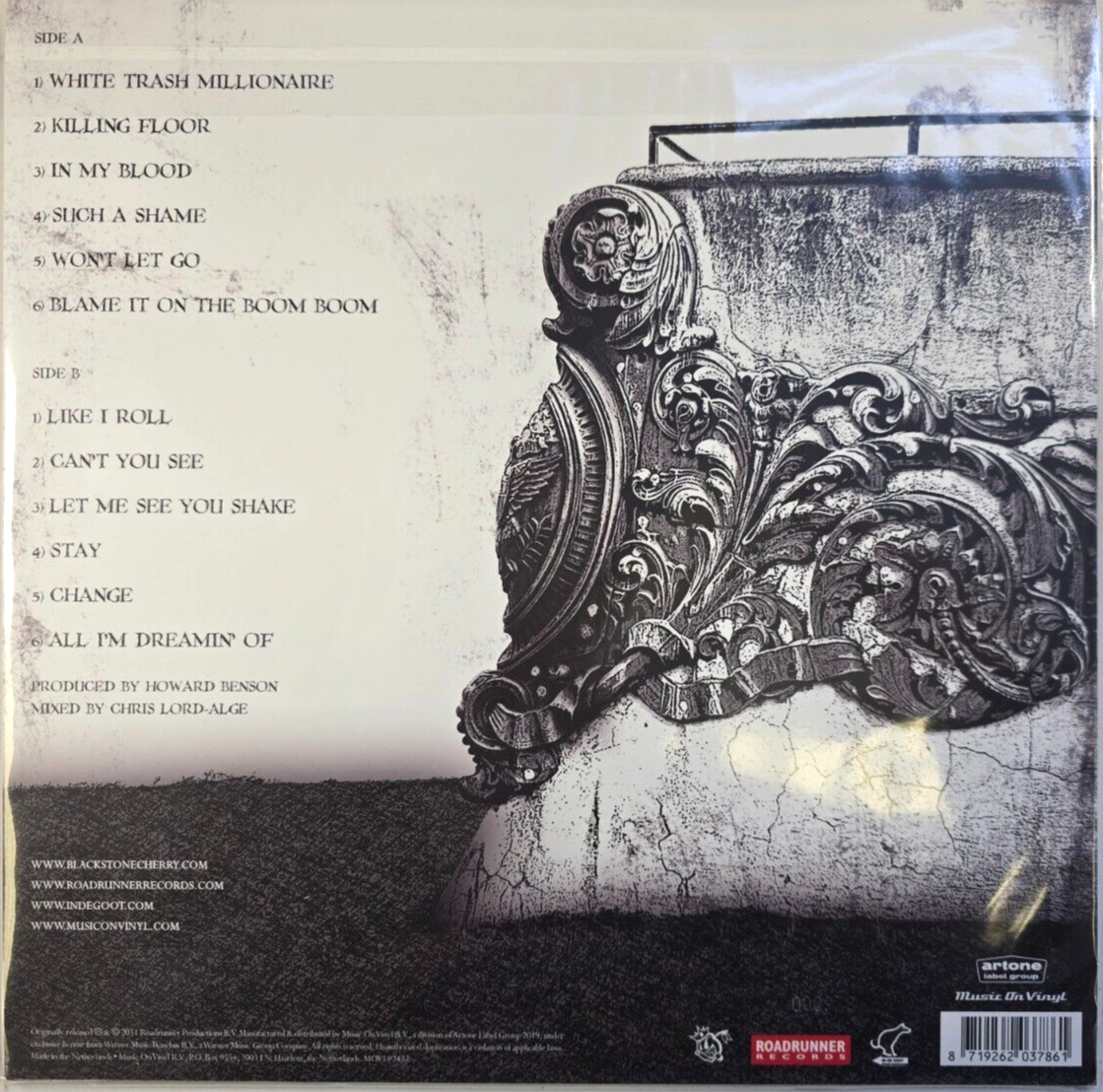Black Stone Cherry Between The Devil & The Deep Blue Sea  LP Album vinyl blue
