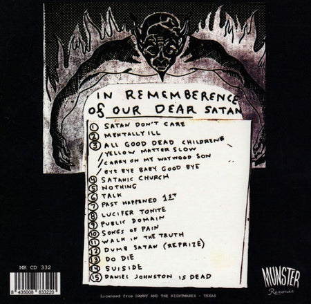 Danny And The Nightmares – Death Of Satan CD Album 2013 on Munster