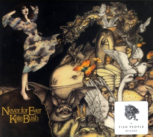 Kate Bush Never For Ever CD album 2023 remastered in digipak echopak US Edition