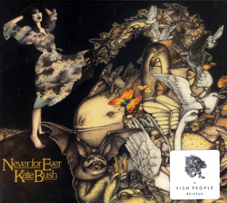 Kate Bush Never For Ever CD album 2023 remastered in digipak echopak US Edition