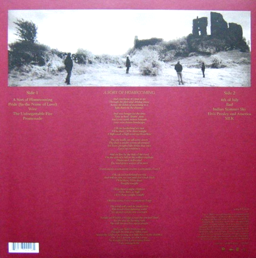 U2 The Unforgettable Fire LP Album vinyl record Remastered reissue 180g Island