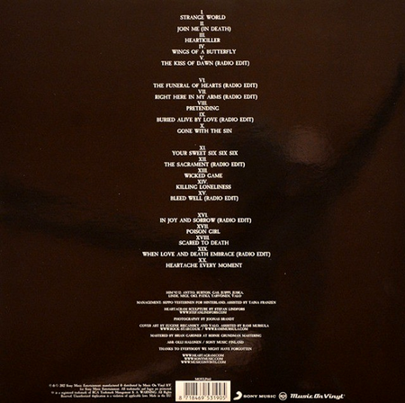 HIM - XX LP Album vinyl record 2012 Compilation 2 LP Black 180g remastered