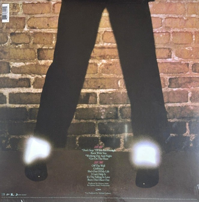 Michael Jackson Off The Wall LP Album vinyl record 2022 reissue in Gatefold 180g