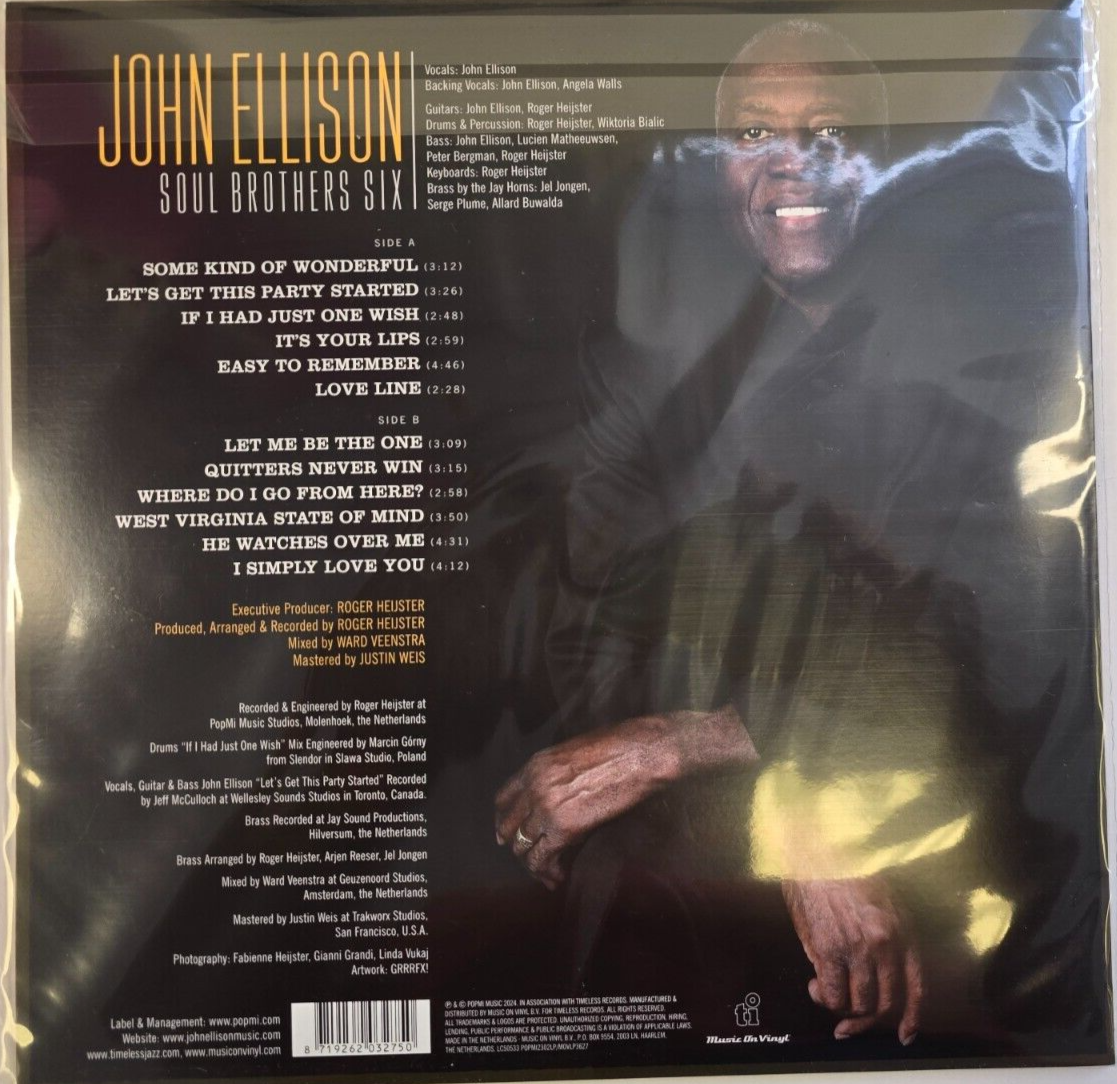John Ellison – Some Kind Of Wonderful LP Album vinyl record limited gold 2024