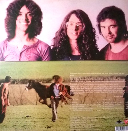 Budgie Budgie LP Album Vinyl Record remastered on Noteworthy Productions 2020
