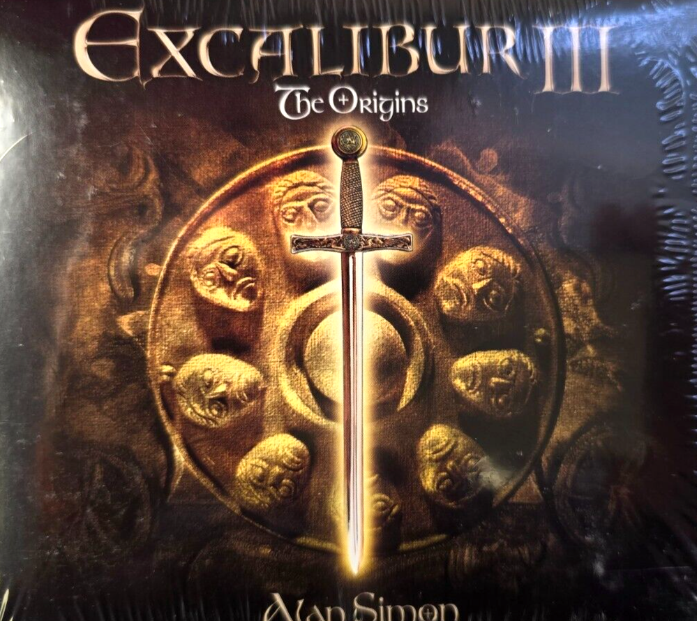 Alan Simon Excalibur III (The Origins) CD Album compilation 2018 digipak