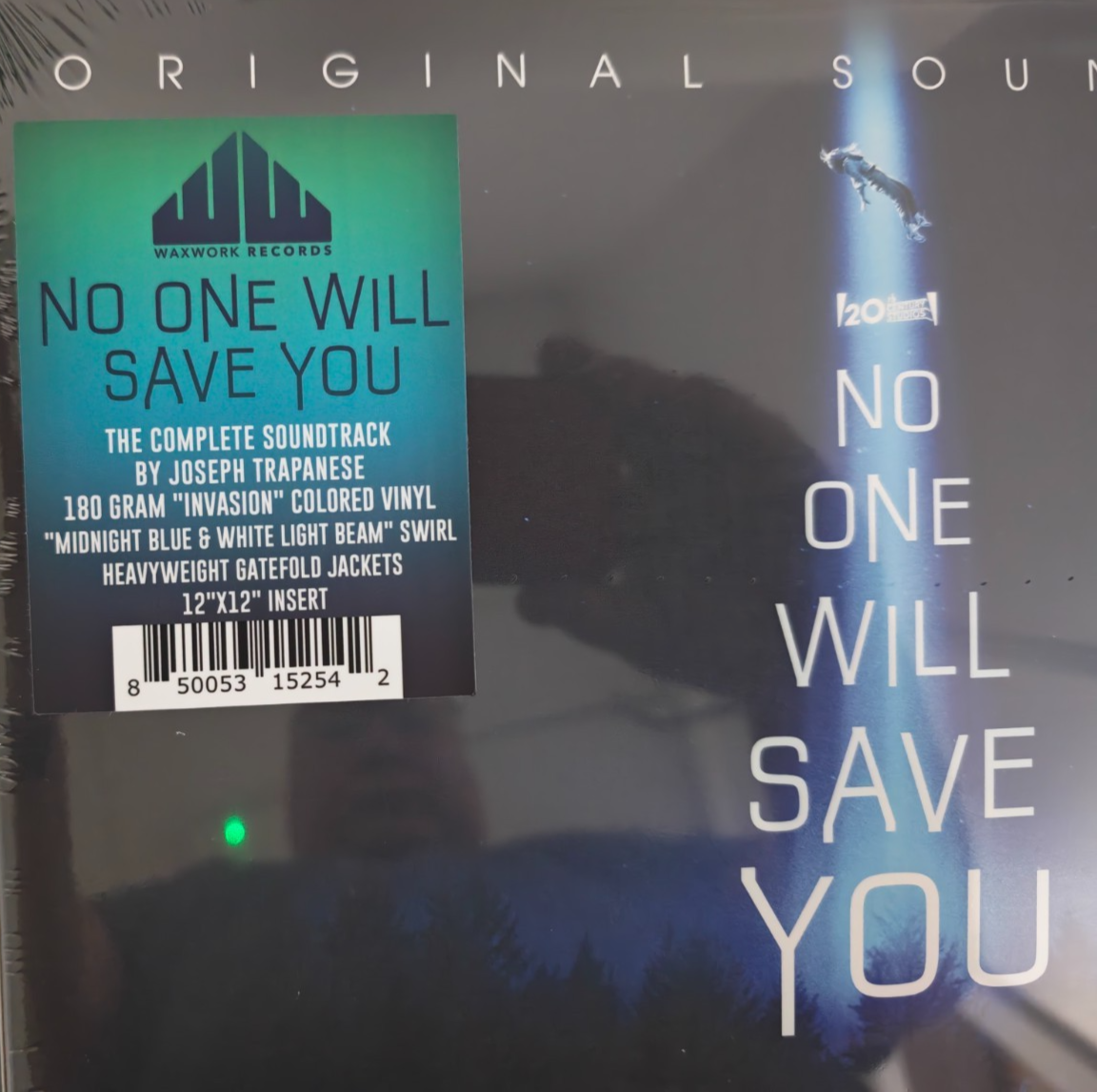 Joseph Trapanese No One Will LP Album vinyl record 2024 Limited Blue and White