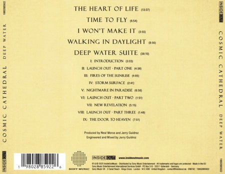 Cosmic Cathedral Deep Water CD album limited edition Digipak 2025 on Inside out