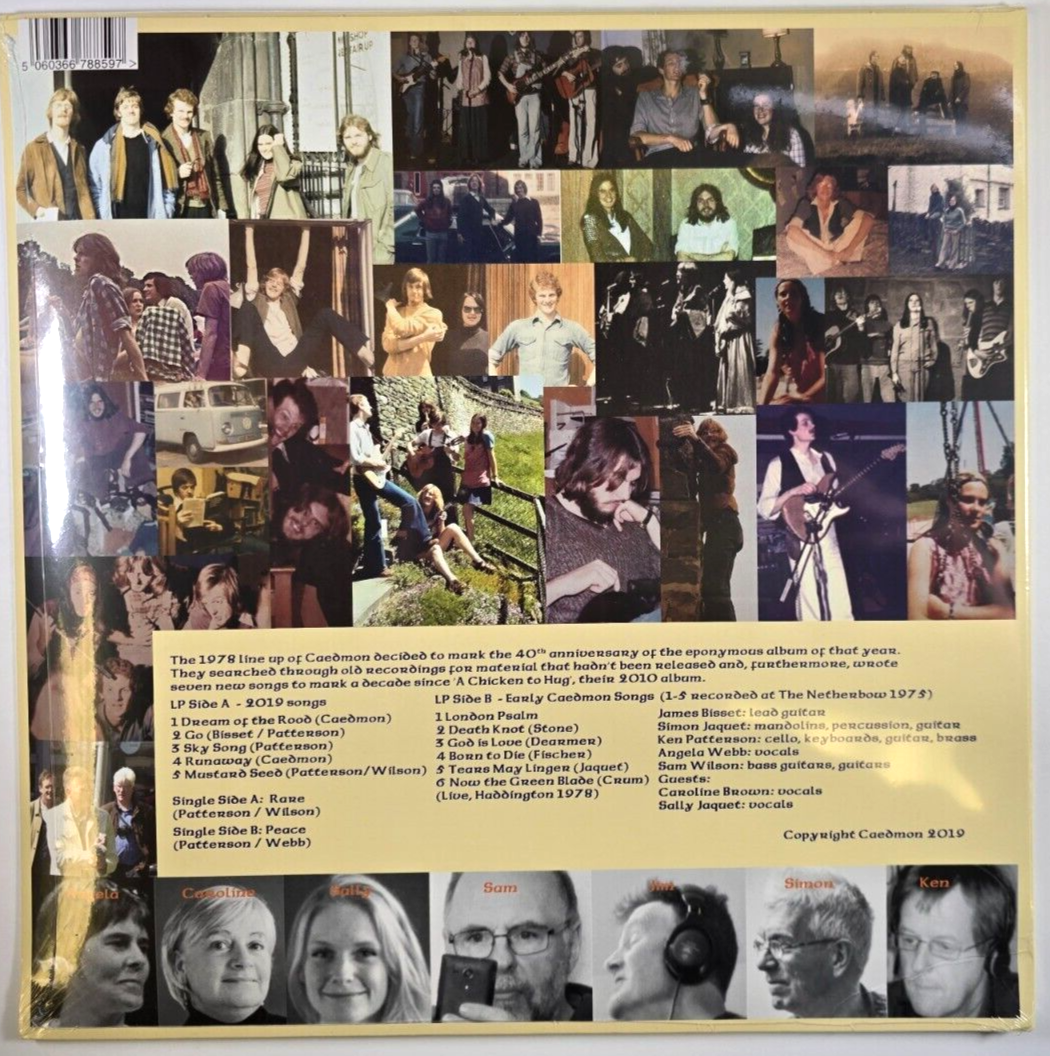 Caedmon Rare LP Album vinyl record 2020 with 7" single on Caedmon's Return