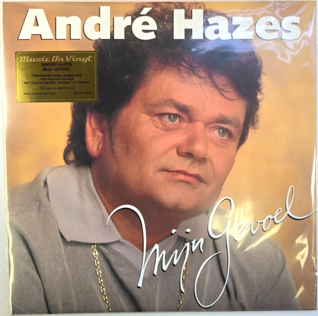 André Hazes Mijn Gevoel LP Album vinyl record 180gram remastered yellow reissue