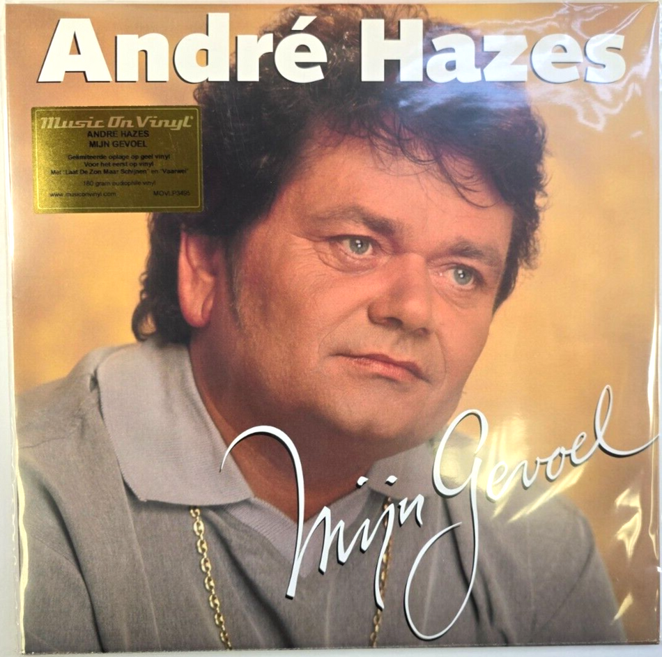 André Hazes Mijn Gevoel LP Album vinyl record 180gram remastered yellow reissue