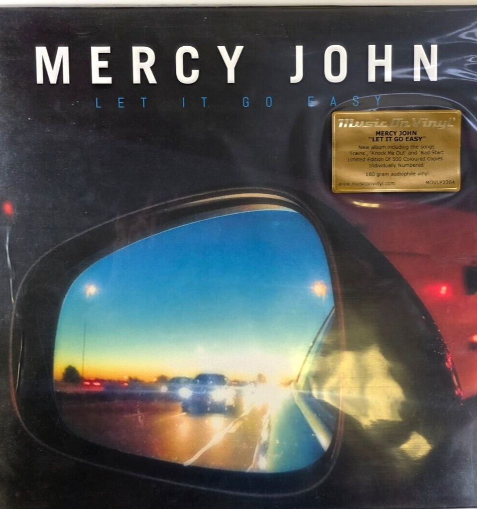 Mercy John – Let It Go Easy  LP Album vinyl record limited numbered blue 180gram