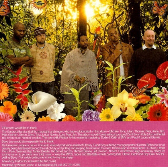 Joey Negro Presents The Sunburst Band Until The End Of Time CD Album Z Records