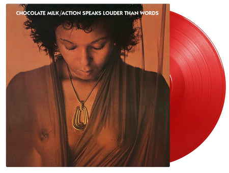 Chocolate Milk Action Speaks Louder Than Words LP Album vinyl record limited red