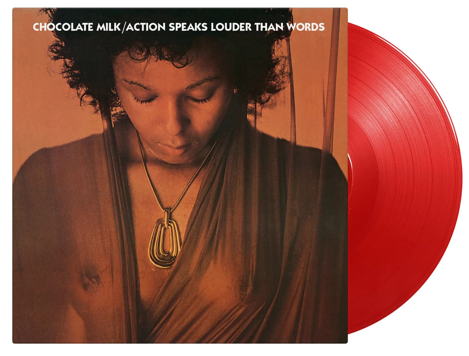 Chocolate Milk Action Speaks Louder Than Words LP Album vinyl record limited red