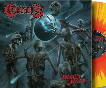 Entrails World Inferno LP Album vinyl record numbered splatter 2025 reissue