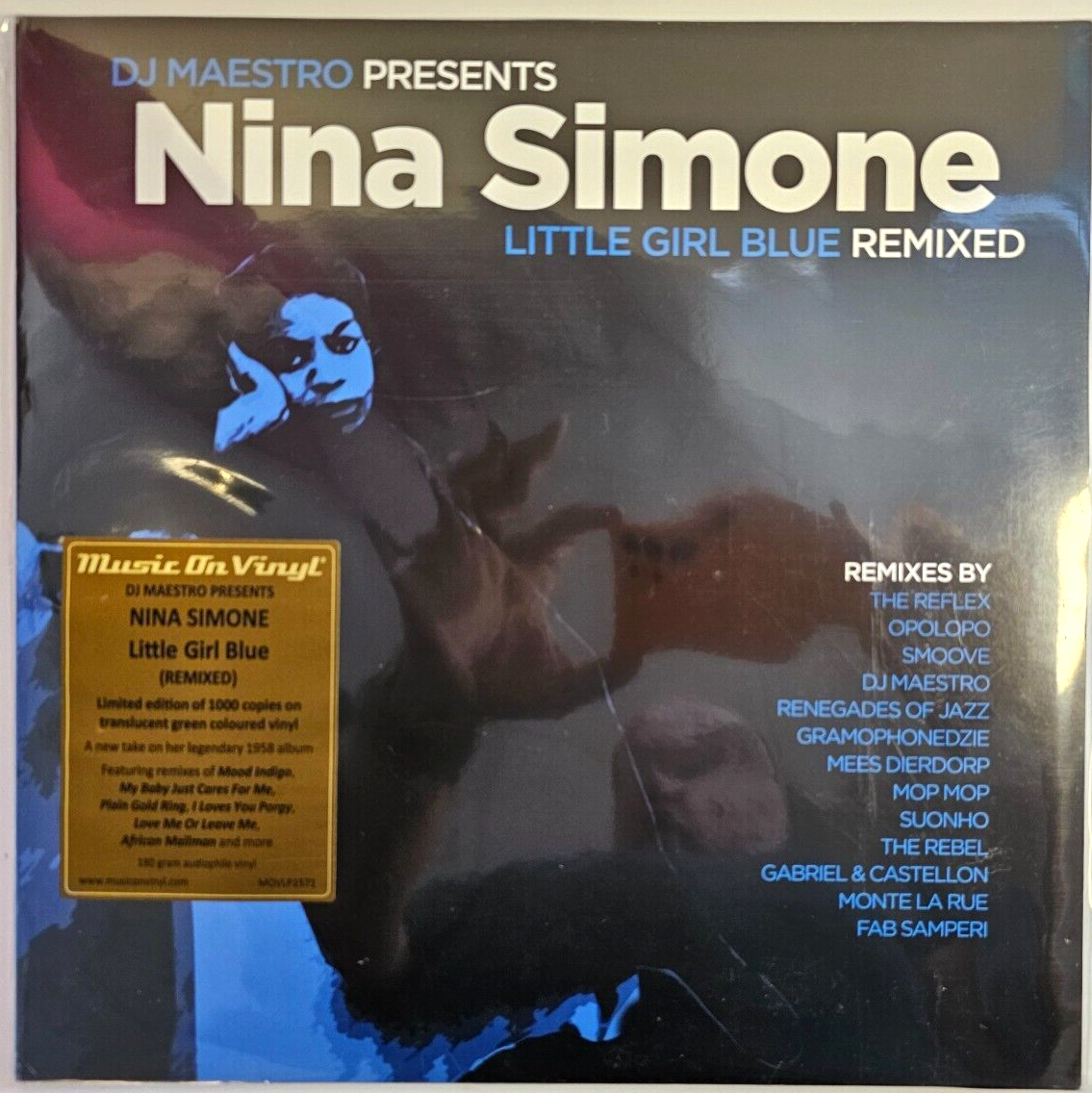 DJ Maestro Presents Nina Simone Little Girl Blue (Remixed) LP Album vinyl record