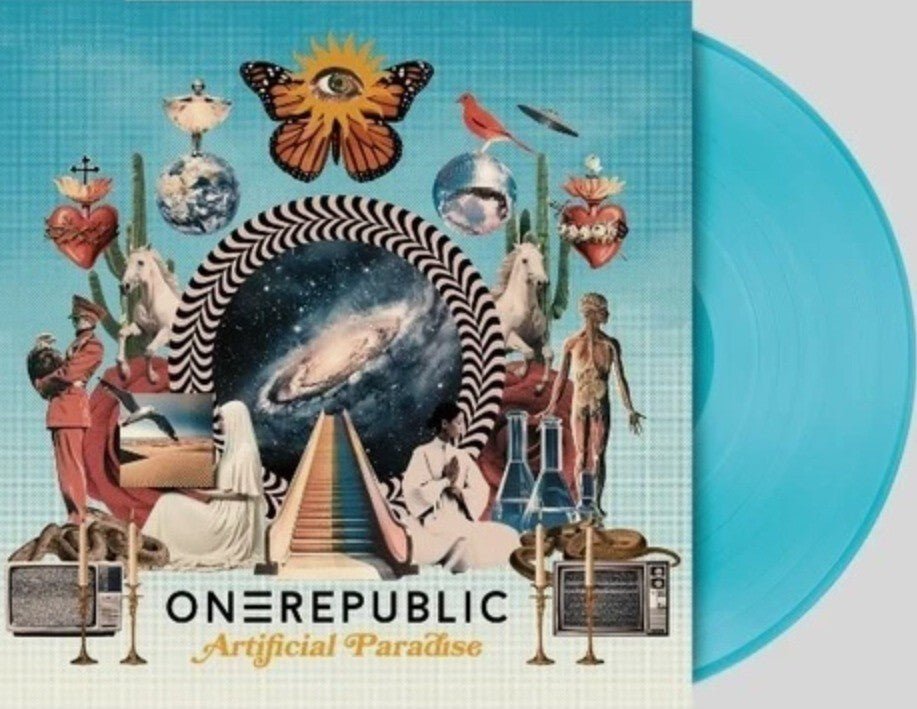 OneRepublic Artificial Paradise LP Album vinyl record limited blue 2024