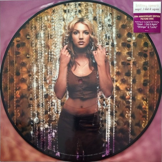 Britney Spears Oops!...I Did It Again LP Album vinyl record Limited Picture Disc