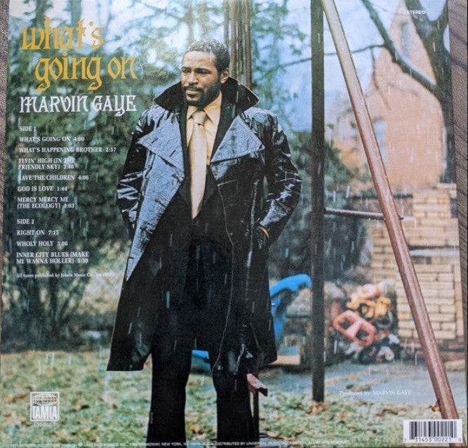 Marvin Gaye What's Going On LP Album vinyl record soul funk on Island