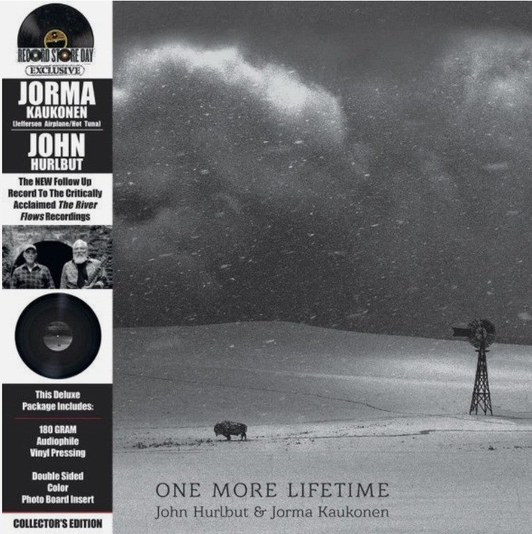 John Hurlbut Jorma Kaukonen – One More Lifetime LP Album vinyl record RSD 2024
