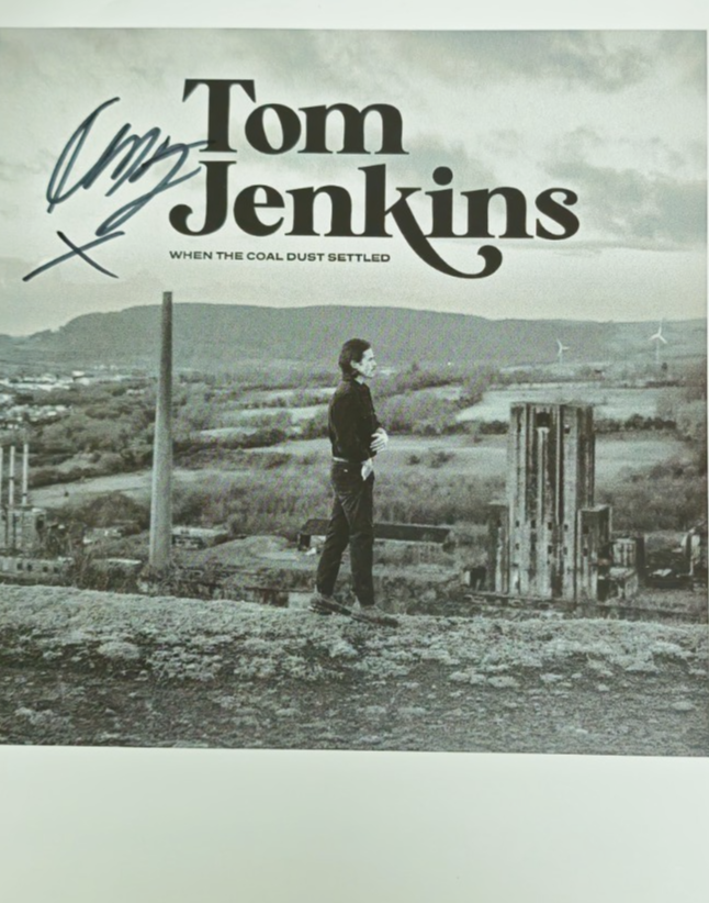 Tom Jenkins Hand-Signed Photograph Authentic Autographs on size A4 print