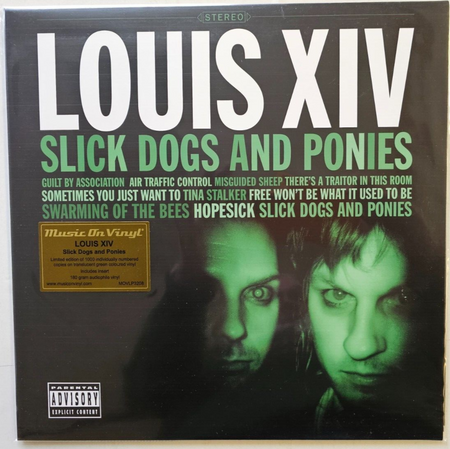 Louis XIV Slick Dogs And Ponies limited green numbered LP Album Vinyl record NEW