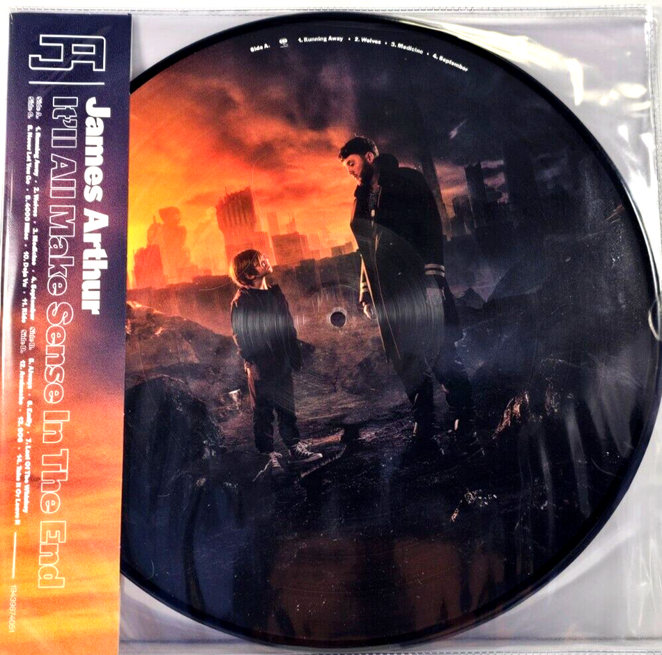 James Arthur It'll All Make Sense in the End 2 x LP Album record picture disc