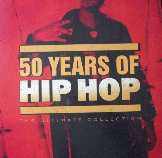 50 Years Of Hip Hop - The Ultimate Collection LP Album Vinyl Record Red 2023