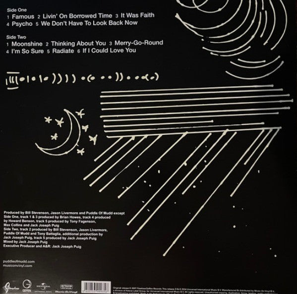 Puddle Of Mudd – Famous LP Album vinyl record 2024 remastered reissue black