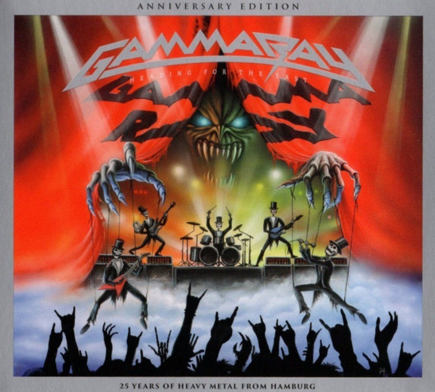 Gamma Ray Heading For The East CD Album Reissue Remastered expanded  2017