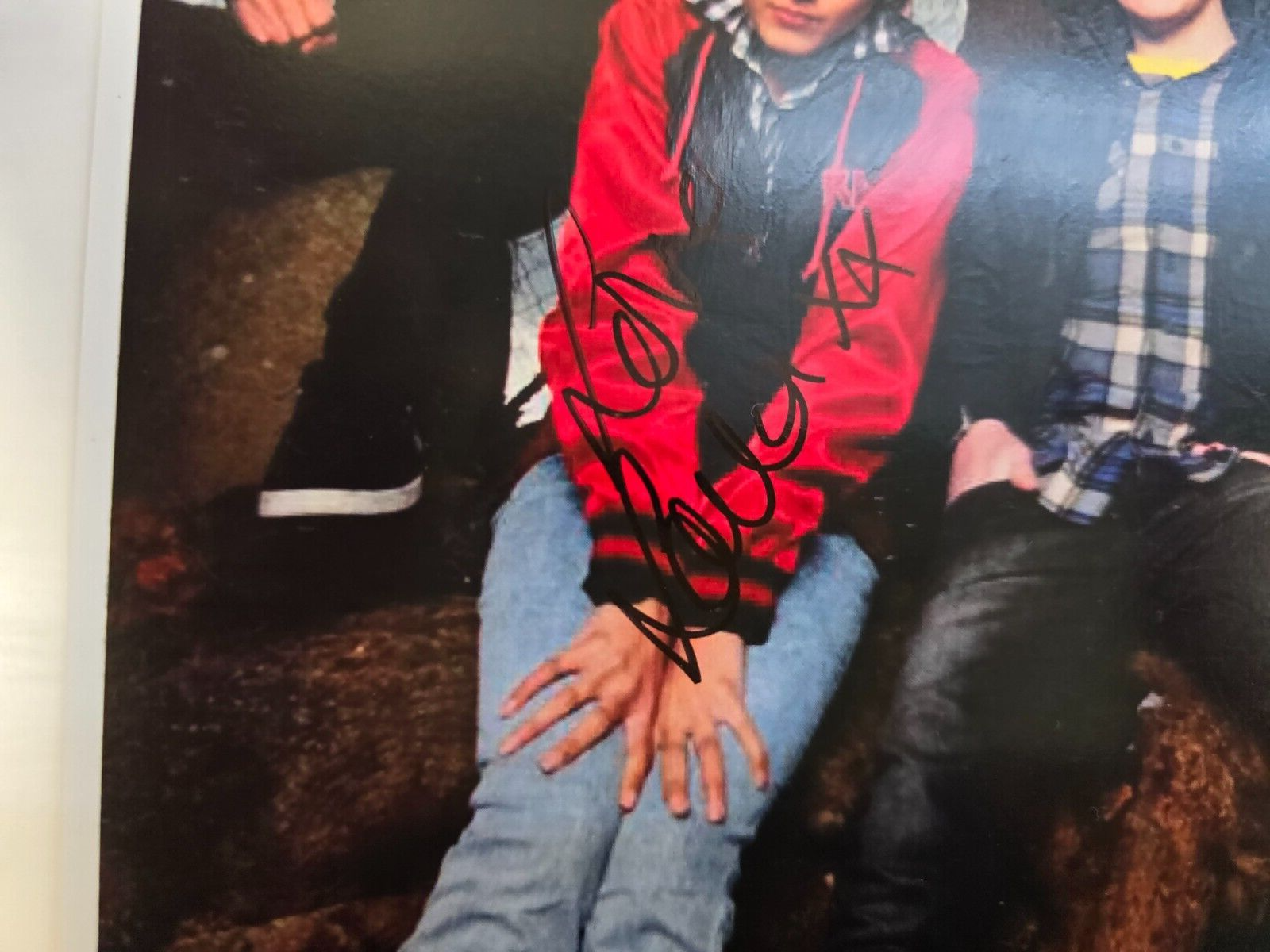 Sonic Boom Six Hand Signed presentation size A4 on glossy print by Band Members
