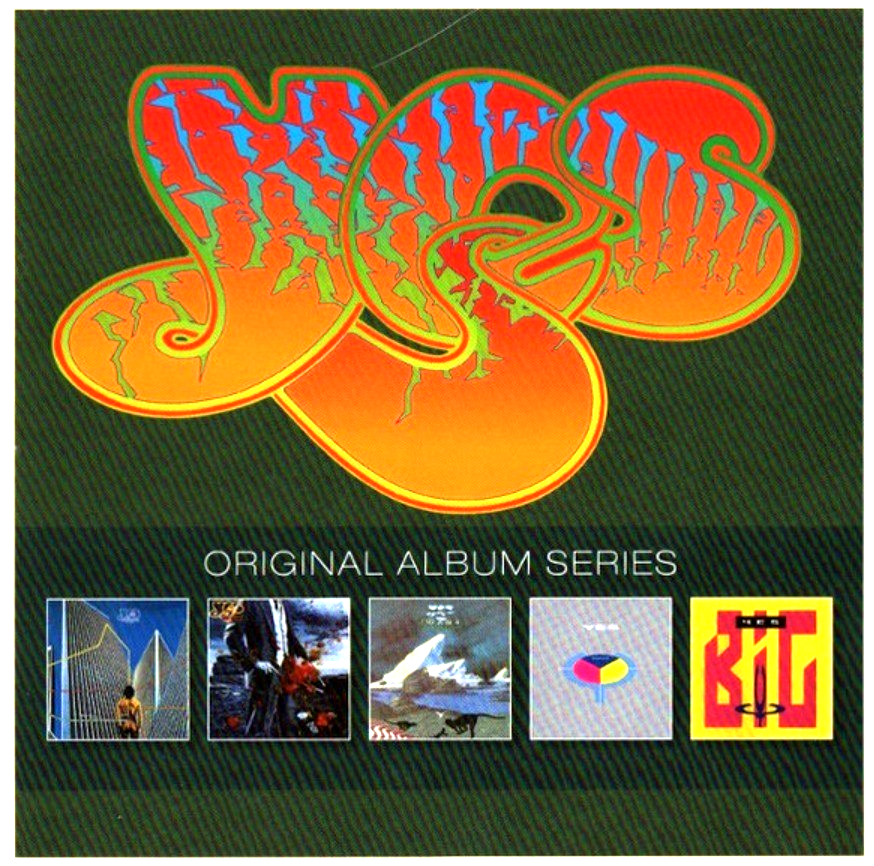 Yes Original Album Classics CD Boxset 5 Disc Set on Warner 2011 reissue 5 Albums