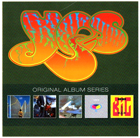 Yes Original Album Classics CD Boxset 5 Disc Set on Warner 2011 reissue 5 Albums