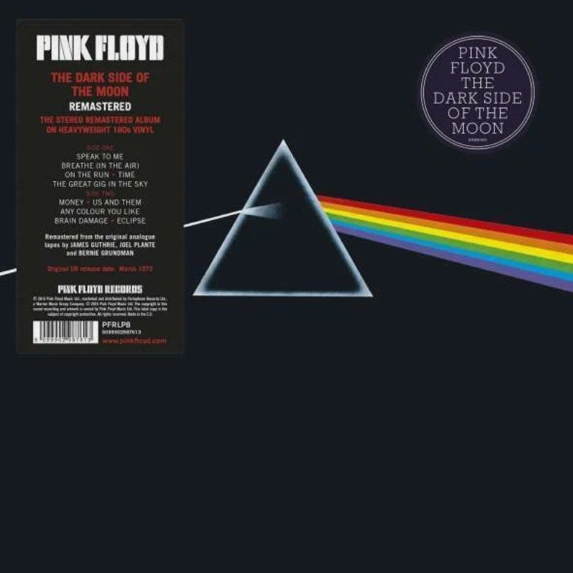 Pink Floyd The Dark Side Of The Moon LP Album vinyl record 2016 Remix reissue