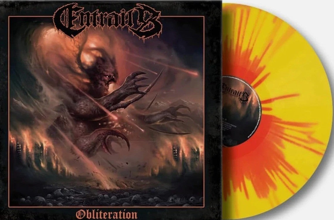 Entrails Obliteration LP Album vinyl record numbered splatter 2025 reissue