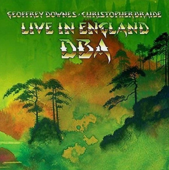 Downes Braide Association – Live In England LP Album vinyl record limited green