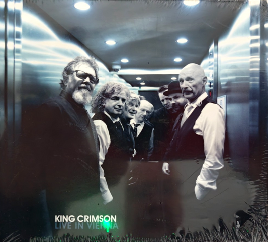 King Crimson Live In Vienna CD 3 Disc Edition 2018 on Discipline Global
