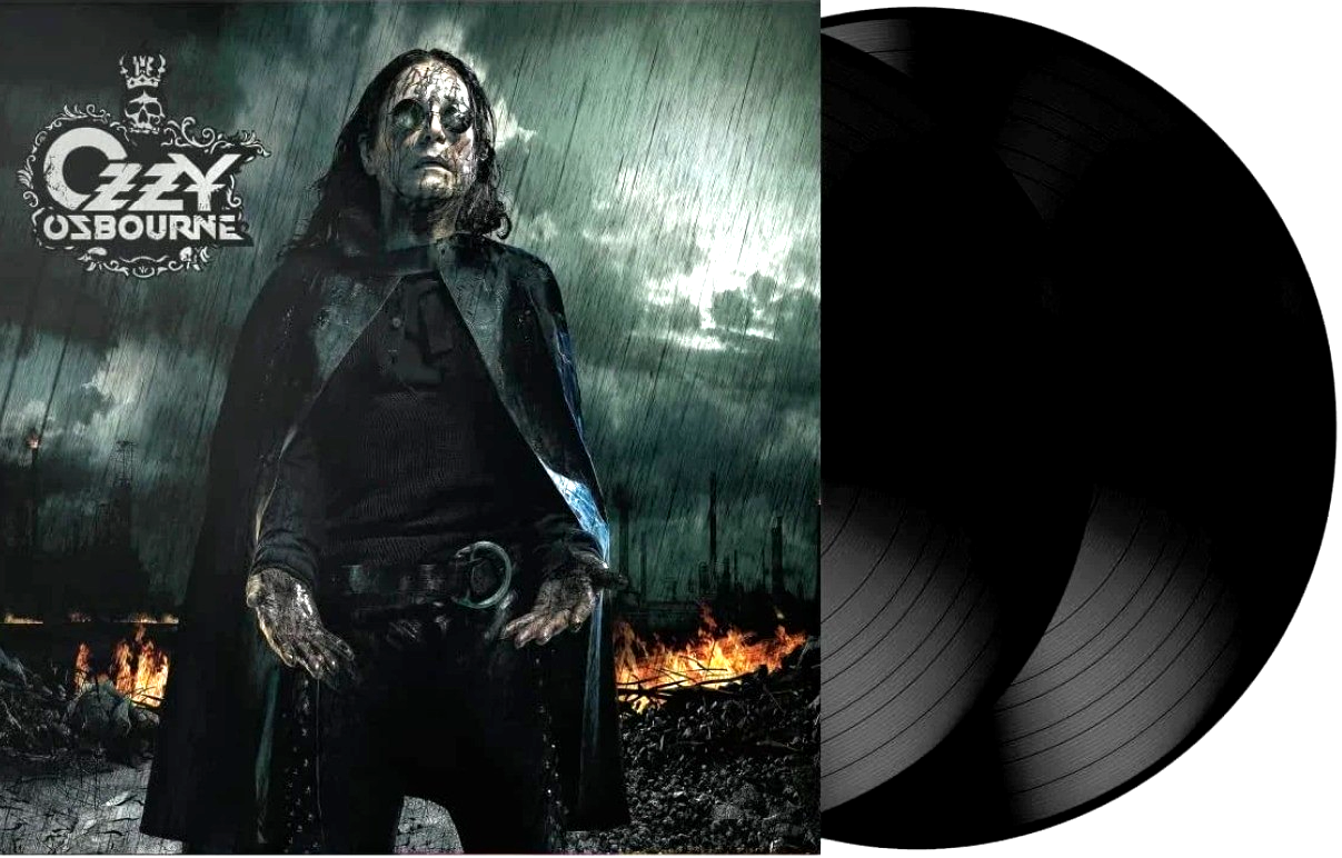 Ozzy Osbourne Black Rain LP Album Vinyl Record 2022 reissue on Epic Black