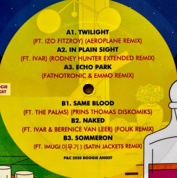 Kraak & Smaak Pleasure Centre Remixed LP Album vinyl record 2021 on Boogie