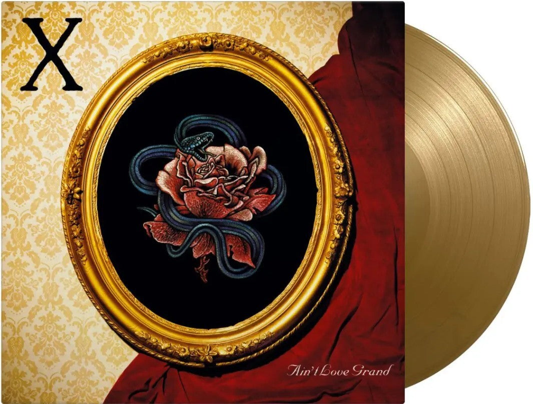 X – Ain't Love Grand Limited edition gold  numbered LP Album vinyl record 2023