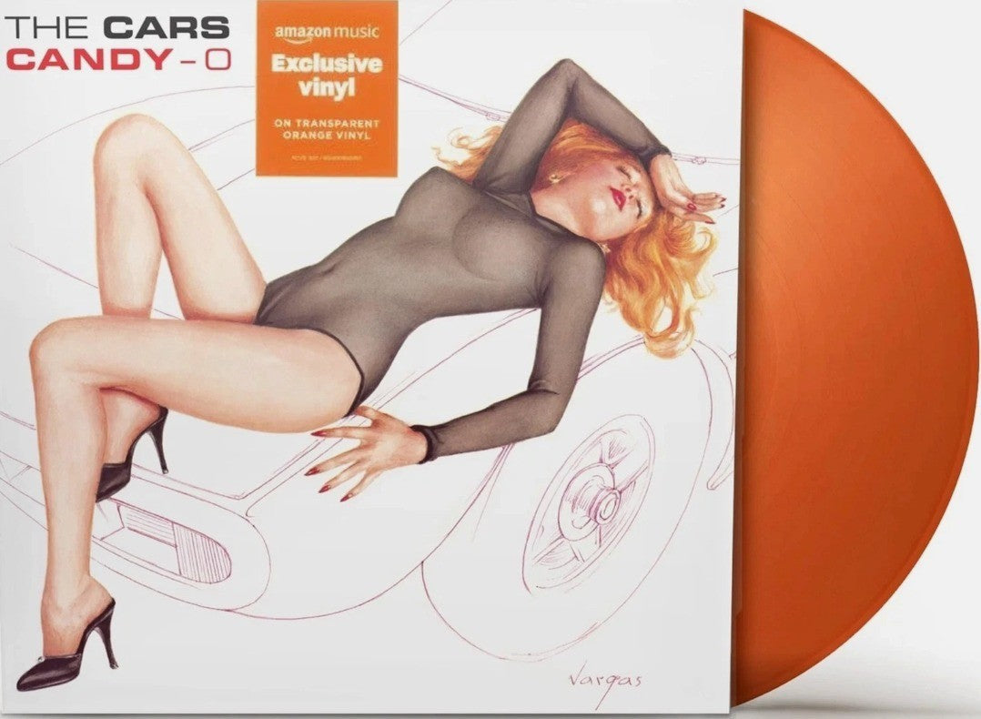 The Cars Candy-O LP Album vinyl record 2024 Transparent Orange Elektra reissue