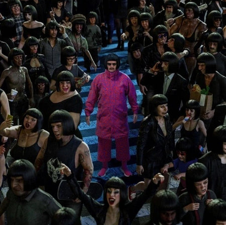 Oliver Tree Alone In A Crowd  LP Album vinyl record 2023 Blue Red Splatter