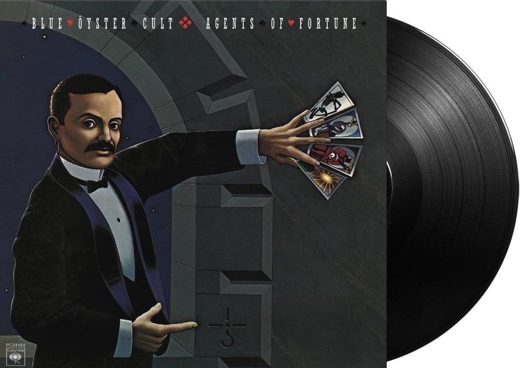 Blue Oyster Cult Agents Of LP Album vinyl record 2022 on columbia black reissue