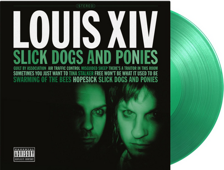 Louis XIV Slick Dogs And Ponies limited green numbered LP Album Vinyl record NEW