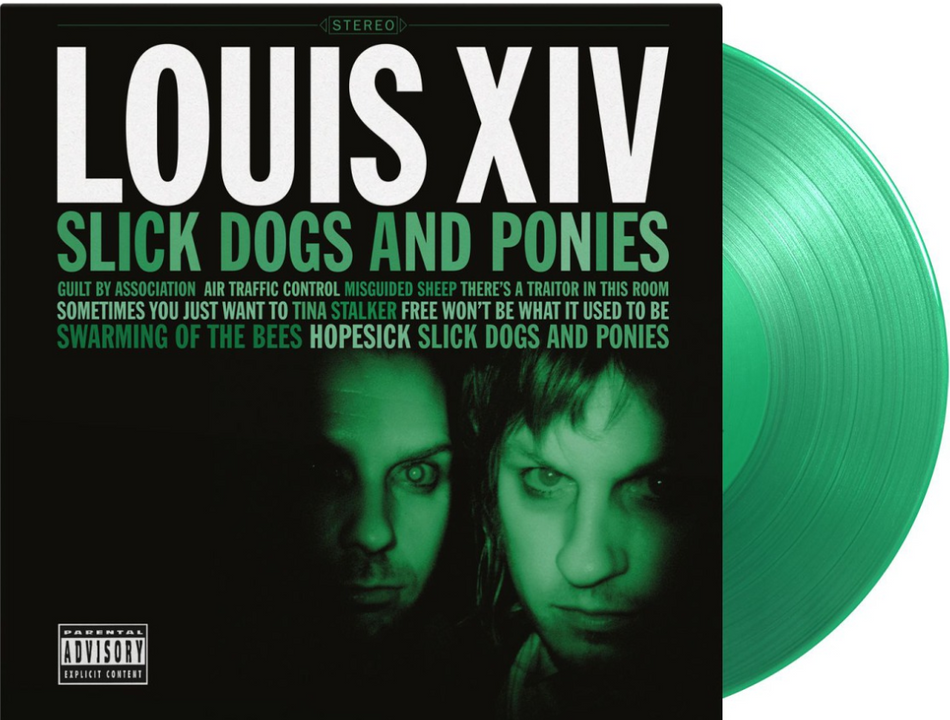 Louis XIV Slick Dogs And Ponies limited green numbered LP Album Vinyl record NEW