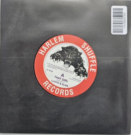 Lloyd & Glen – That Girl / You Got Me Going  7" vinyl record MINT 2021 reggae 