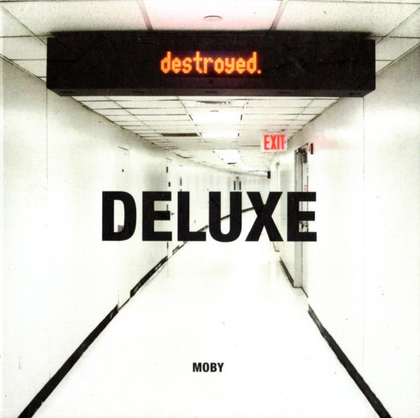 Moby Destroyed Deluxe CD Box Set Album 2011 Limited Edition 2 x CD + DVD Boxset