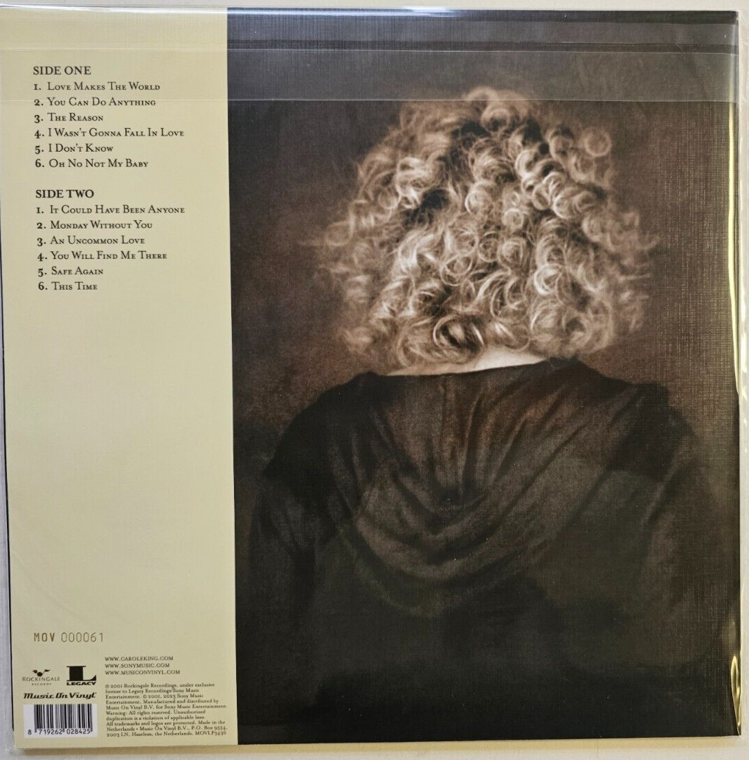 Carole King Love Makes The World Limited pink numbered LP Album vinyl record