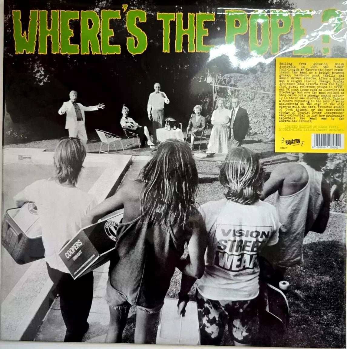 Where's The Pope? Sunday Afternoon 2023 limited green LP Album vinyl record